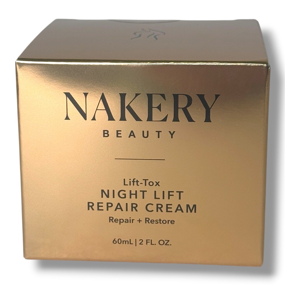 Nakery Beauty Night Cream Lift-Tox Repair Firming Anti-Aging 2oz New